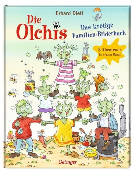Produktbild: Die Olchis. Das krötige Familien-Bilderbuch