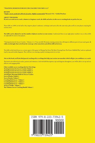 Produktbild: Training Sessions For Soccer Coaches Volumes 1-2-3