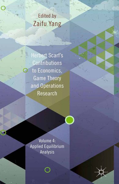 Produktbild: Herbert Scarf's Contributions to Economics, Game Theory and Operations Research