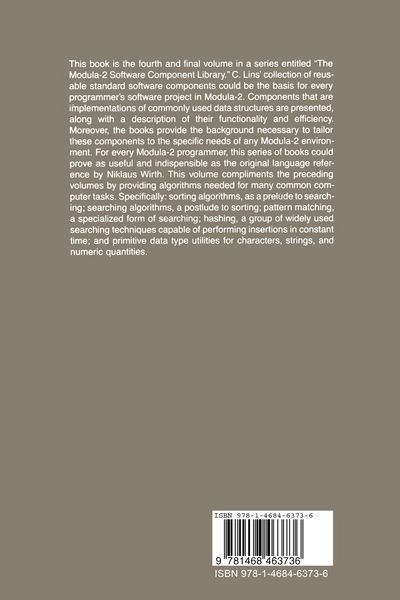 Produktbild: The Modula-2 Software Component Library