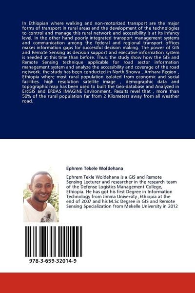 Produktbild: GIS and Remote Sensing Based Rural Road Network Analysis