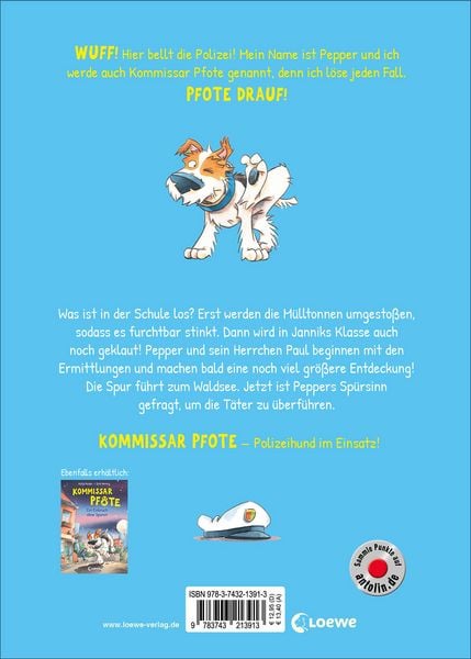 Produktbild: Kommissar Pfote (Band 7) - Spurensuche am Waldsee