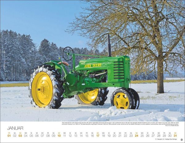 Produktbild: Starke Traktoren Posterkalender 2027