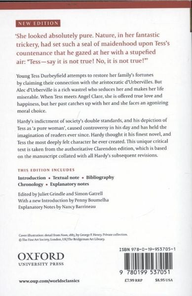 Produktbild: Tess of the D' Urbervilles