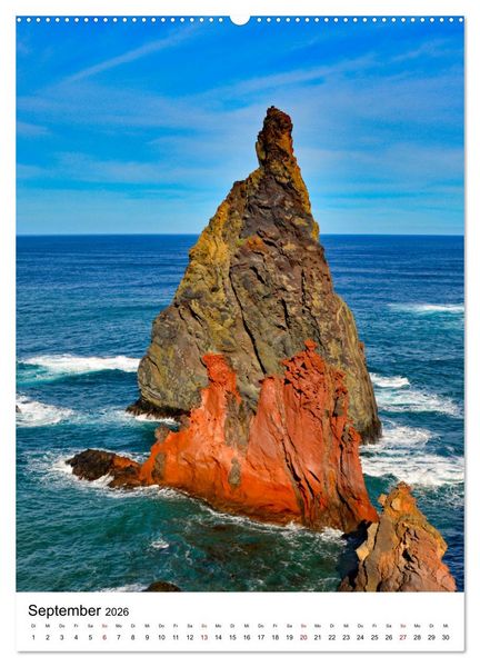 Produktbild: Malerisches Madeira (Wandkalender 2026 DIN A2 hoch), CALVENDO Monatskalender