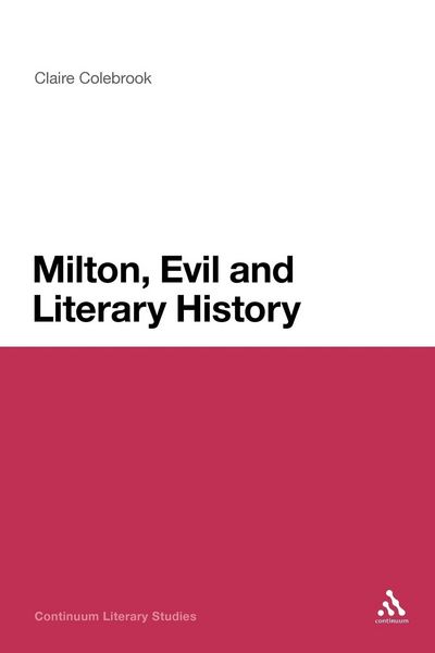 Produktbild: Milton, Evil and Literary History