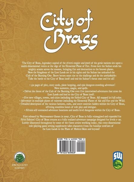 Produktbild: City of Brass SW