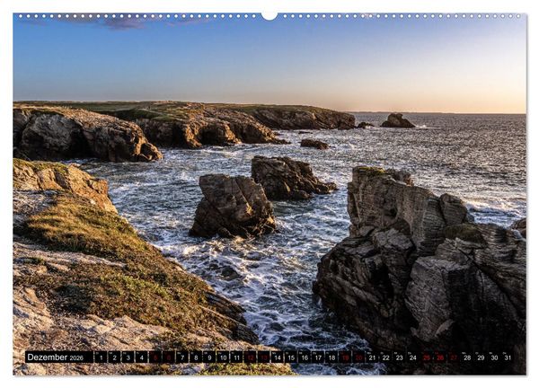 Produktbild: C&ocirc;te Sauvage - Die wilde K&uuml;ste der Bretagne (Wandkalender 2026 DIN A2 quer), CALVENDO Monatskalender