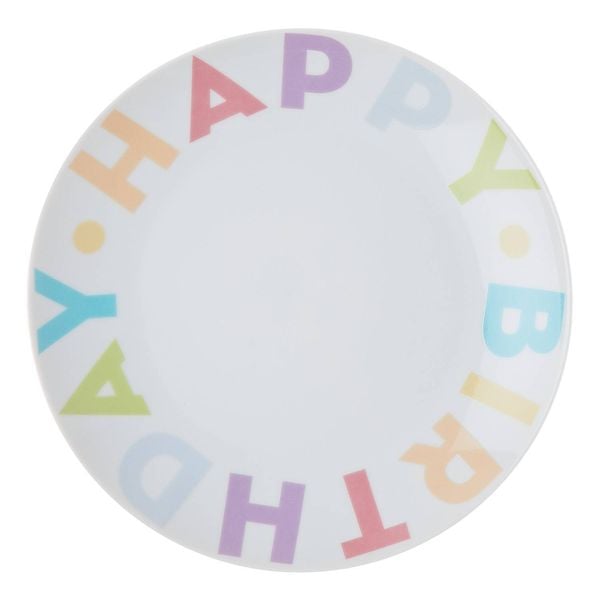 Butlers Happy Birthday Teller Ø20cm