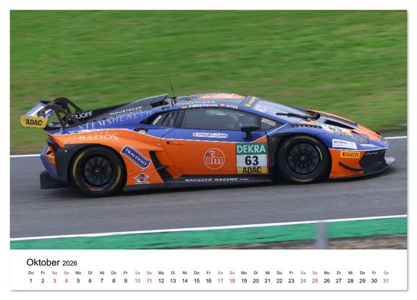 Produktbild: Motorsport aus Sant&rsquo;Agata (Wandkalender 2026 DIN A2 quer), CALVENDO Monatskalender