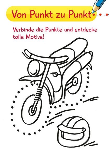 Produktbild: Mein erstes kleines Malbuch: Punkte-R&auml;tsel