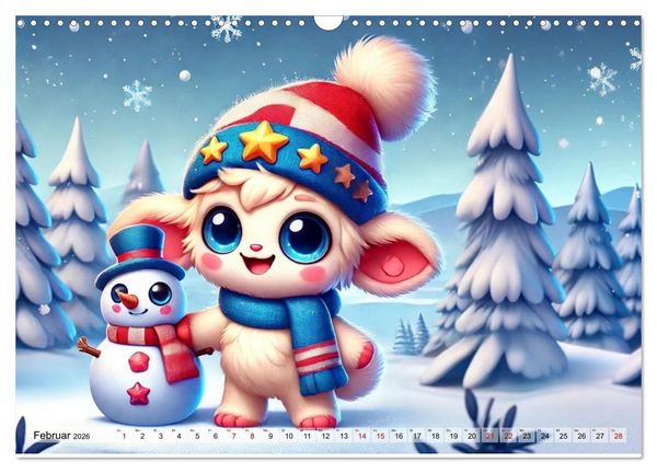 Produktbild: Buddy Stars - Abenteuer f&uuml;r Kinder (Wandkalender 2026 DIN A3 quer), CALVENDO Monatskalender