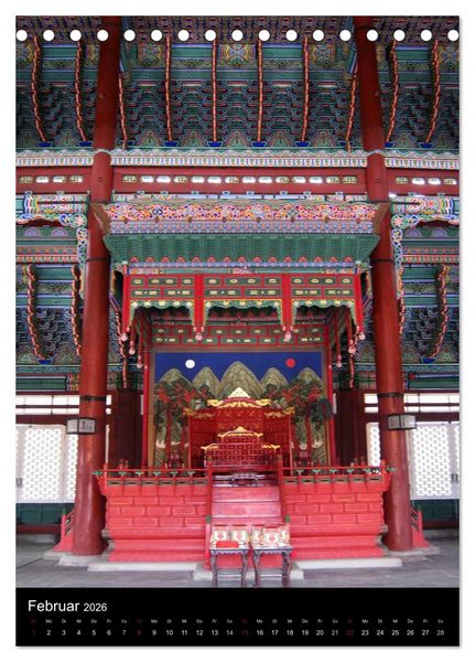 Produktbild: S&uuml;dkorea &ndash; Impressionen (Tischkalender 2026 DIN A5 hoch), CALVENDO Monatskalender