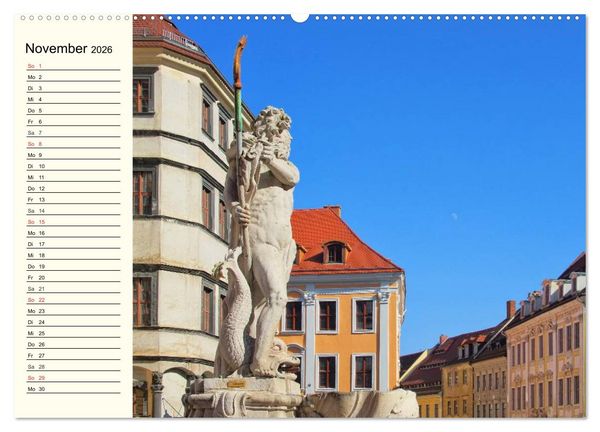 Produktbild: G&ouml;rlitz - Die Perle Niederschlesiens (Wandkalender 2026 DIN A2 quer), CALVENDO Monatskalender