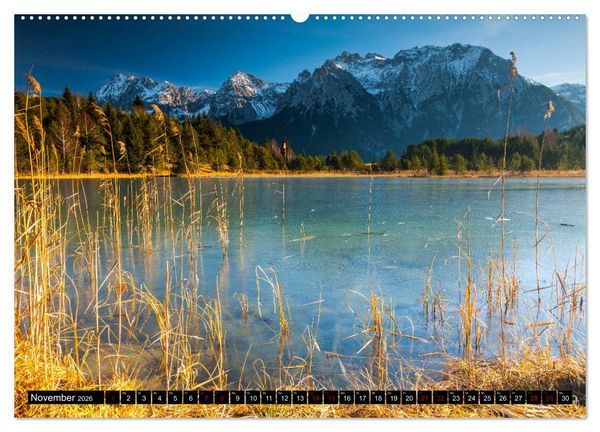 Produktbild: Berge. Alpenseen (hochwertiger Premium Wandkalender 2026 DIN A2 quer), Kunstdruck in Hochglanz