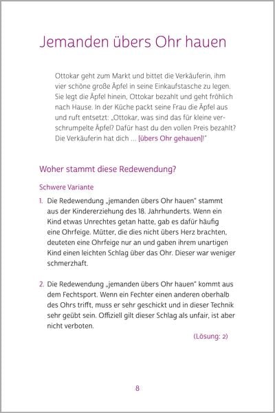 Produktbild: R&auml;tselbuch der Redewendungen
