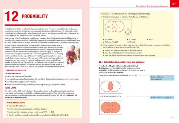 Produktbild: A-Level Mathematics - A-Level Mathematics Year 2 Student Book