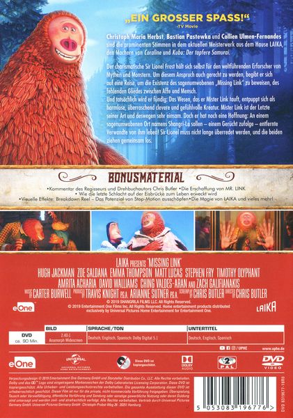 Mister Link - Ein fellig verrücktes Abenteuer