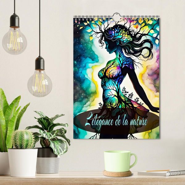 Produktbild: L'&eacute;l&eacute;gance de la nature (Calendrier mural 2026 DIN A4 horizontal), CALVENDO calendrier mensuel