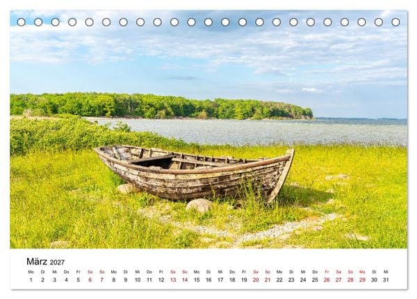 Produktbild: R&uuml;gen eine Insel der Tr&auml;ume (Tischkalender 2027 DIN A5 quer), CALVENDO Monatskalender