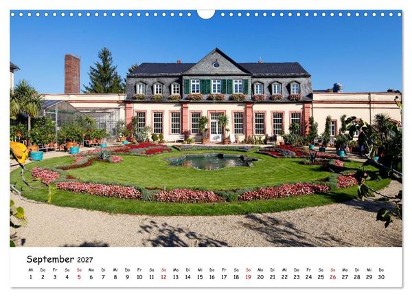 Produktbild: Bad Homburg Schlossblick (Wandkalender 2027 DIN A3 quer), CALVENDO Monatskalender