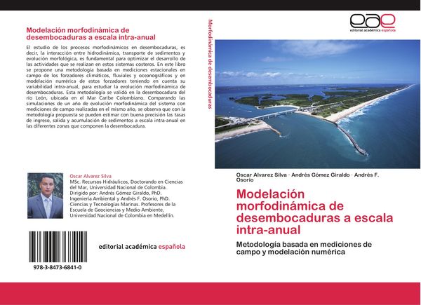 Produktbild: Modelaci&oacute;n morfodin&aacute;mica de desembocaduras a escala intra-anual