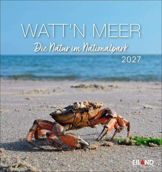 Produktbild: Watt'n Meer Postkartenkalender 2027 - Die Natur im Nationalpark