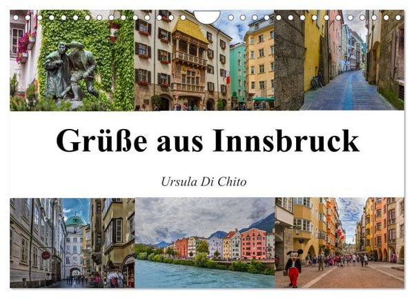 Produktbild: Gr&uuml;&szlig;e aus Innsbruck (Wandkalender 2026 DIN A4 quer), CALVENDO Monatskalender