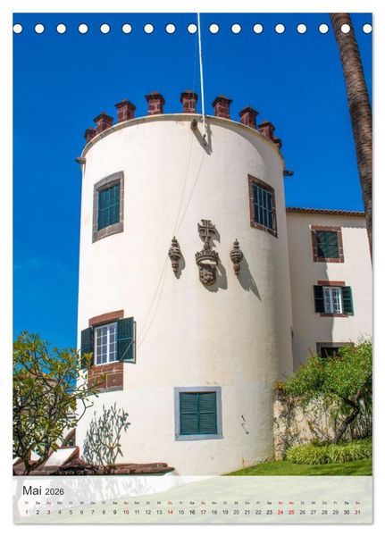 Produktbild: Madeira - Natur und Geschichte (Tischkalender 2026 DIN A5 hoch), CALVENDO Monatskalender