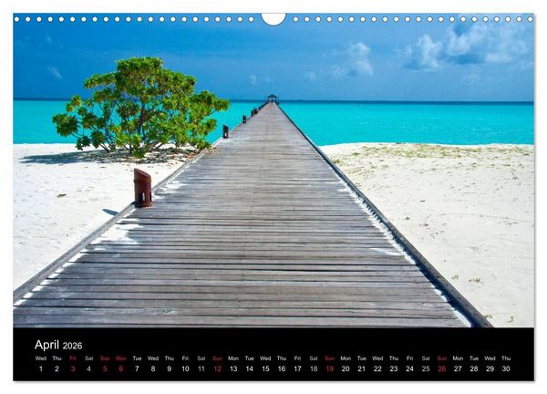Produktbild: Amazing Maldives (Wall Calendar 2026 DIN A3 landscape), CALVENDO 12 Month Wall Calendar