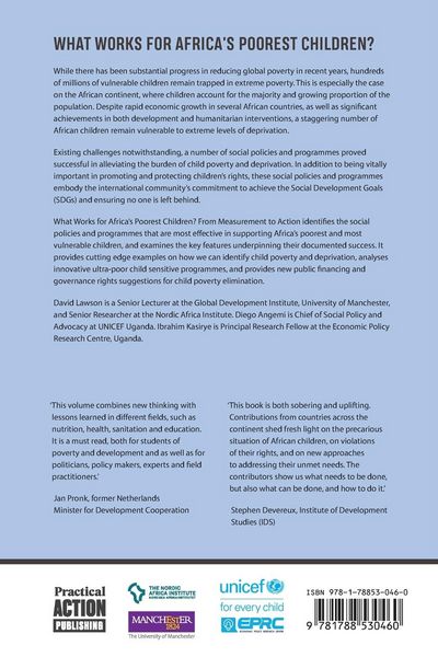 Produktbild: What Works for Africa's Poorest Children