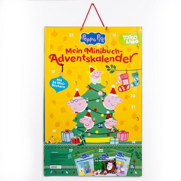 Produktbild: Nelson Minibuch-Adventskalender: Peppa Wutz Minibuch-Adventskalender