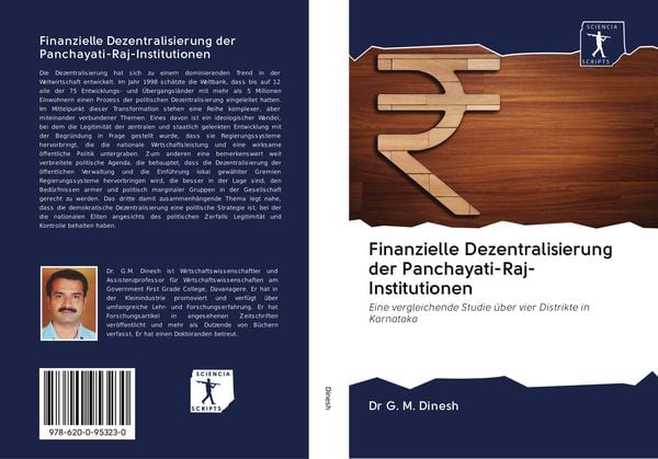 Produktbild: Finanzielle Dezentralisierung der Panchayati-Raj-Institutionen