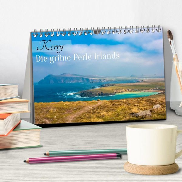 Produktbild: Kerry - Die gr&uuml;ne Perle Irlands (Tischkalender 2026 DIN A5 quer), CALVENDO Monatskalender