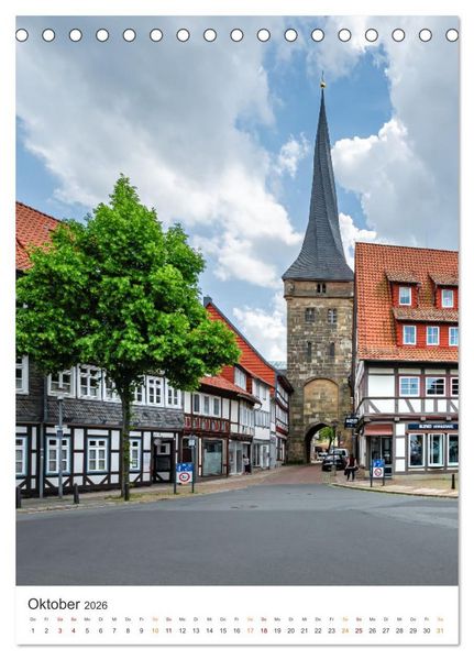 Produktbild: Duderstadt am Harz (Tischkalender 2026 DIN A5 hoch), CALVENDO Monatskalender