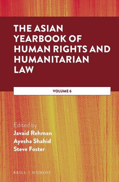 Produktbild: The Asian Yearbook of Human Rights and Humanitarian Law