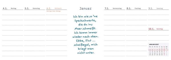 Produktbild: Stromberg Tischkalender 2027
