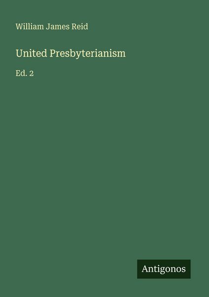 Produktbild: United Presbyterianism