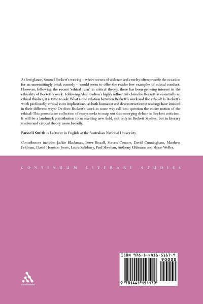 Produktbild: Beckett and Ethics