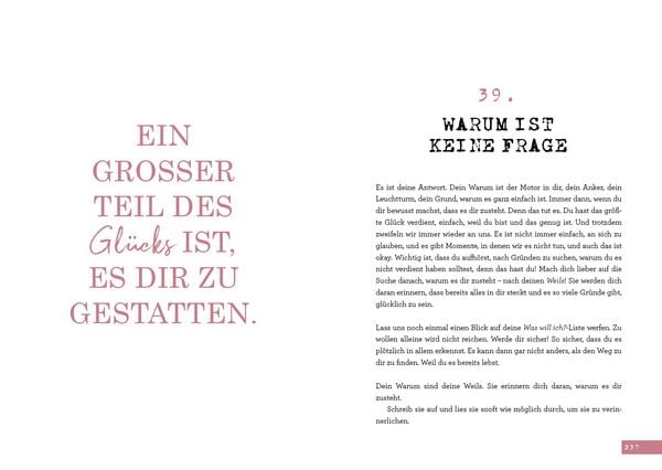 Produktbild: Der geile Schei&szlig; vom Gl&uuml;cklichsein &ndash; Mein Buch. Mein Leben.