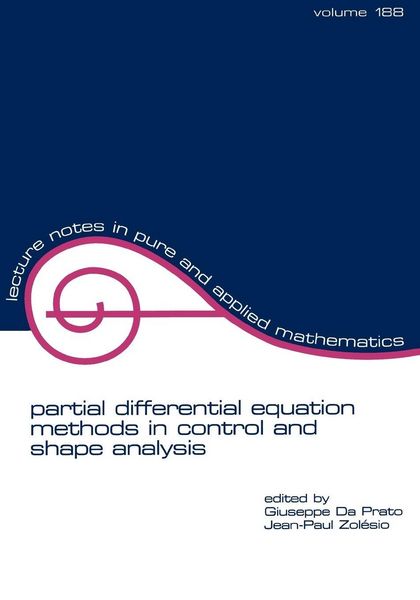 Produktbild: partial differential equation methods in control and shape analysis