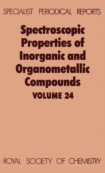Produktbild: Spectroscopic Properties of Inorganic and Organometallic Compounds