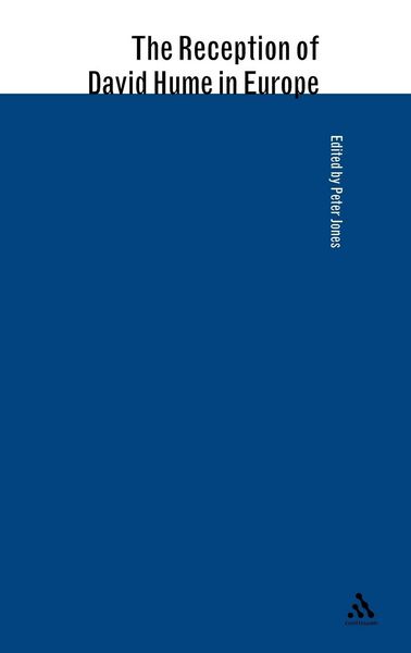 Produktbild: The Reception of David Hume in Europe