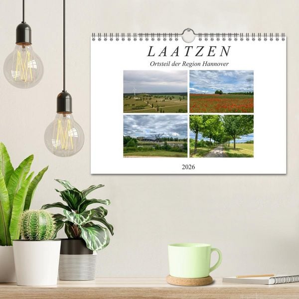 Produktbild: LAATZEN - Ortsteil der Region Hannover (Wandkalender 2026 DIN A4 quer), CALVENDO Monatskalender