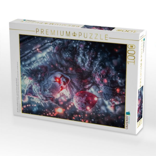 Produktbild: CALVENDO Puzzle Der Ballon schwebte ins Zimmer - ganz ohne Schnur, ganz ohne Wind | 1000 Teile Lege-Gr&ouml;&szlig;e 64x48cm Foto-Puzzle f&uuml;r gl&uuml;ckliche Stunden