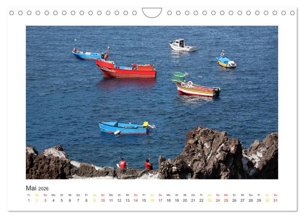 Produktbild: Madeira (Wandkalender 2026 DIN A4 quer), CALVENDO Monatskalender