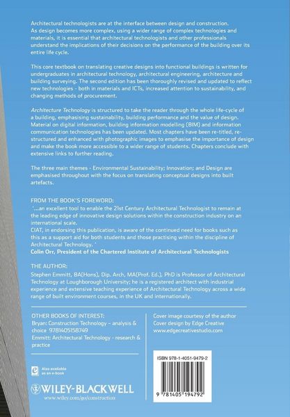Produktbild: Architectural Technology