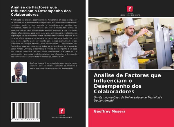 Produktbild: An&aacute;lise de Factores que Influenciam o Desempenho dos Colaboradores