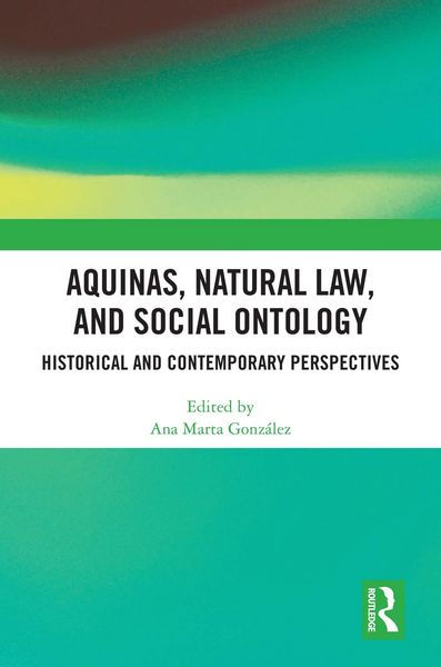 Produktbild: Aquinas, Natural Law, and Social Ontology