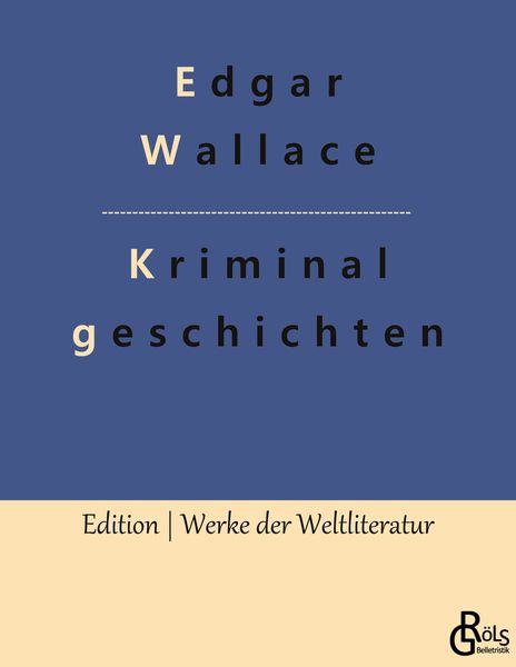 Produktbild: Kriminalgeschichten